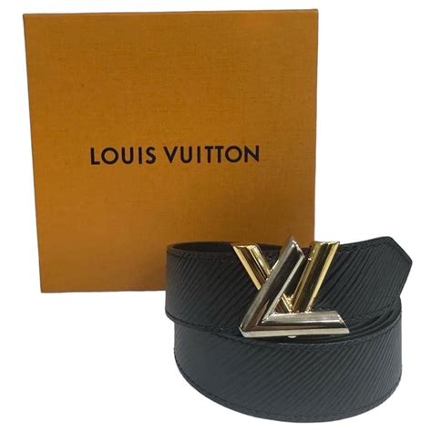 cintura louis vuitton blu e nera